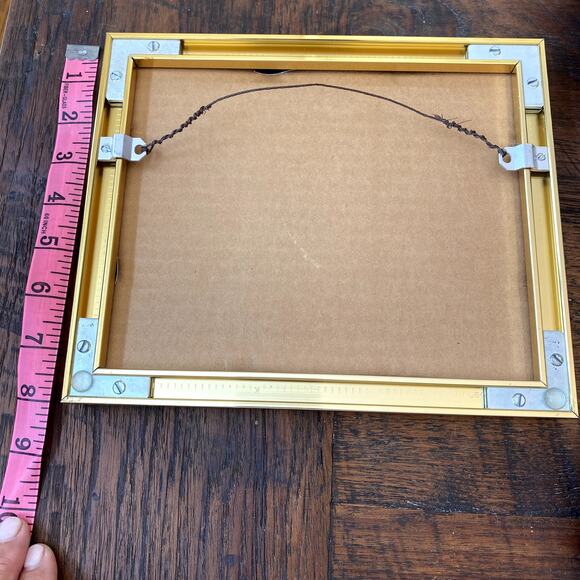 Jean Claude de Montfort Vintage Signed Framed Print "Veiled Reflections" - Picture 2 of 6